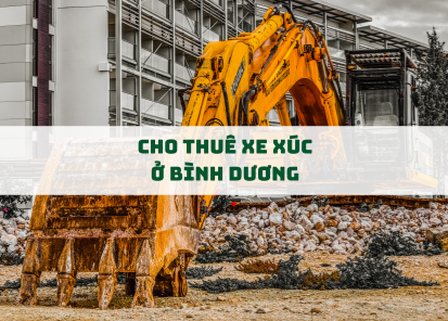 Cho Thuê Xe Xúc Ở Bình Dương – Giải Pháp Hiệu Quả Cho Mọi Công Trình