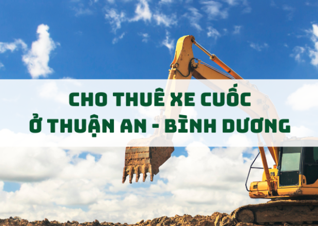 Dịch Vụ Thuê Xe Cuốc Tại Thuận An, Bình Dương – Nhanh Chóng, Uy Tín, Giá Tốt